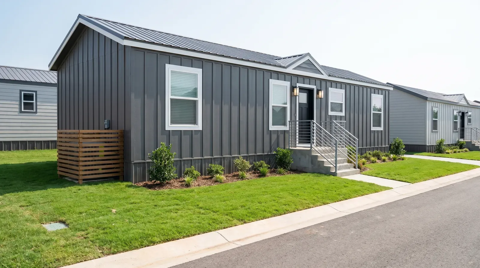 Modular workforce housing exterior
